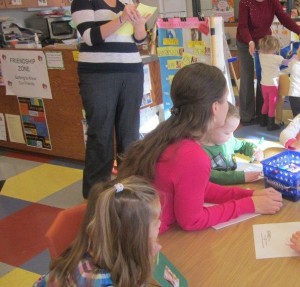 Laura Preschool Table with Kids