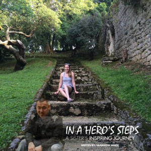 in a hero's steps