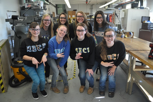 MECEs work hard but play harder! This group of sophomore engineers know what's up! #ilooklikeanengineer