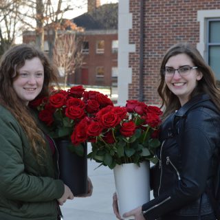 Petals for Paws: Supporting the Community Fundraising Chairwoman, Julianne Green (left) & Member, Catherine Haas (right)