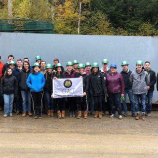 Students visit Cameron Energy Co. on Site fracking 3