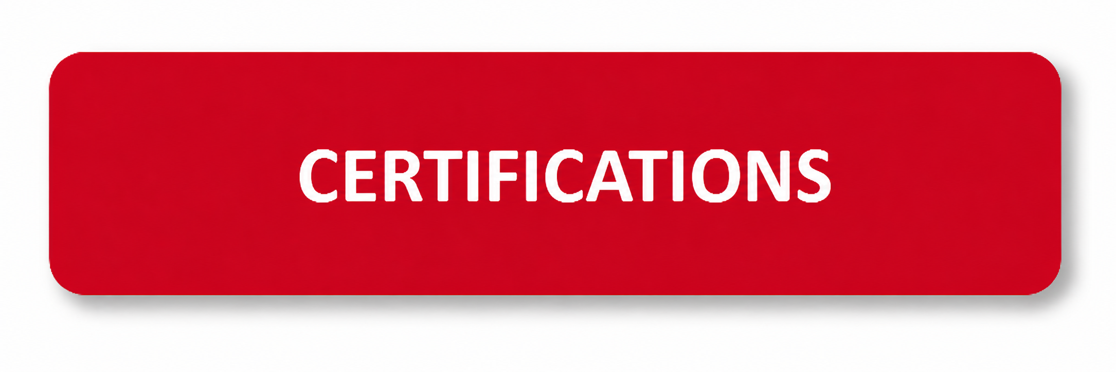 Certifications